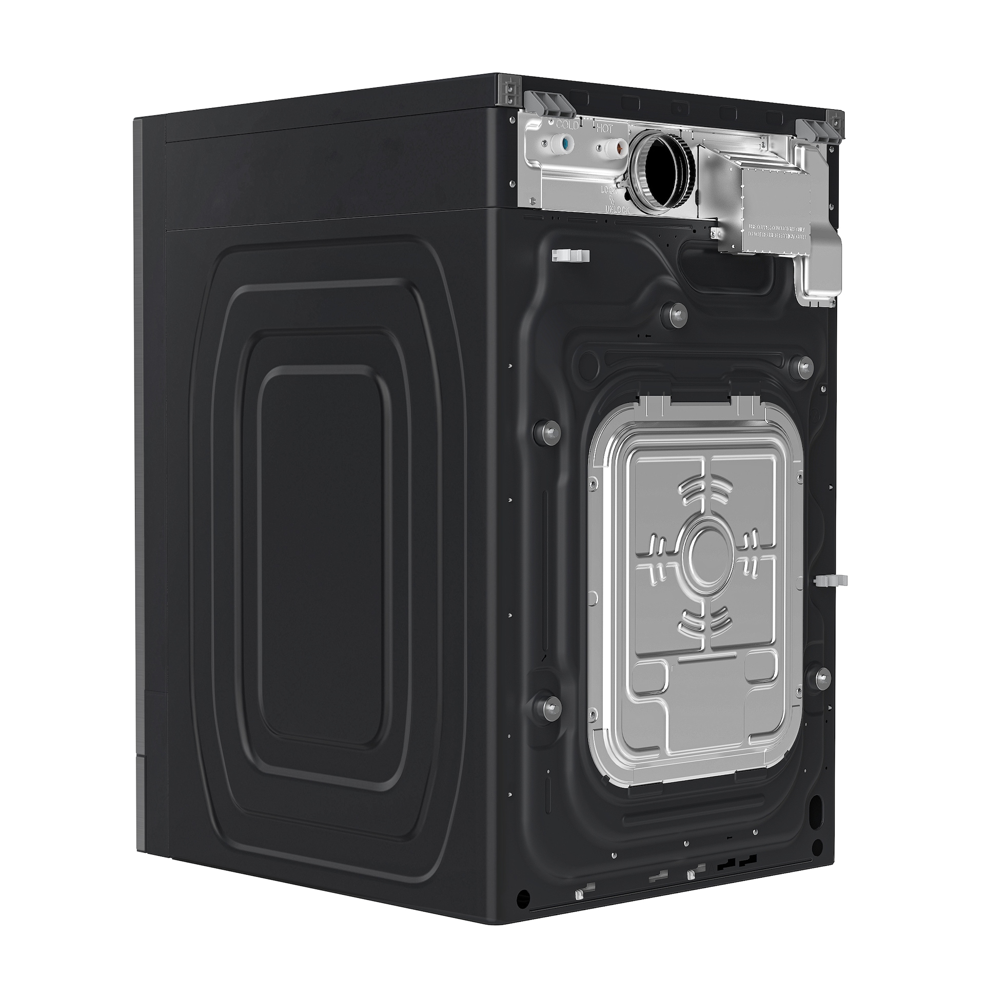 5.3 cu. ft. Bespoke AI Laundry Vented Combo™ All-in-One Ultra Capacity Washer and Electric Dryer with AI Home in Dark Steel