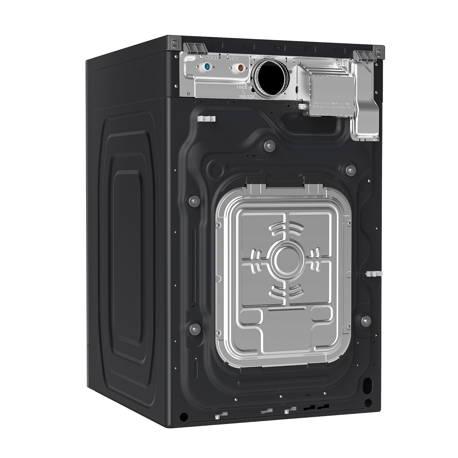 5.3 cu. ft. Bespoke AI Laundry Vented Combo™ All-in-One Ultra Capacity Washer and Electric Dryer with AI Home in Dark Steel