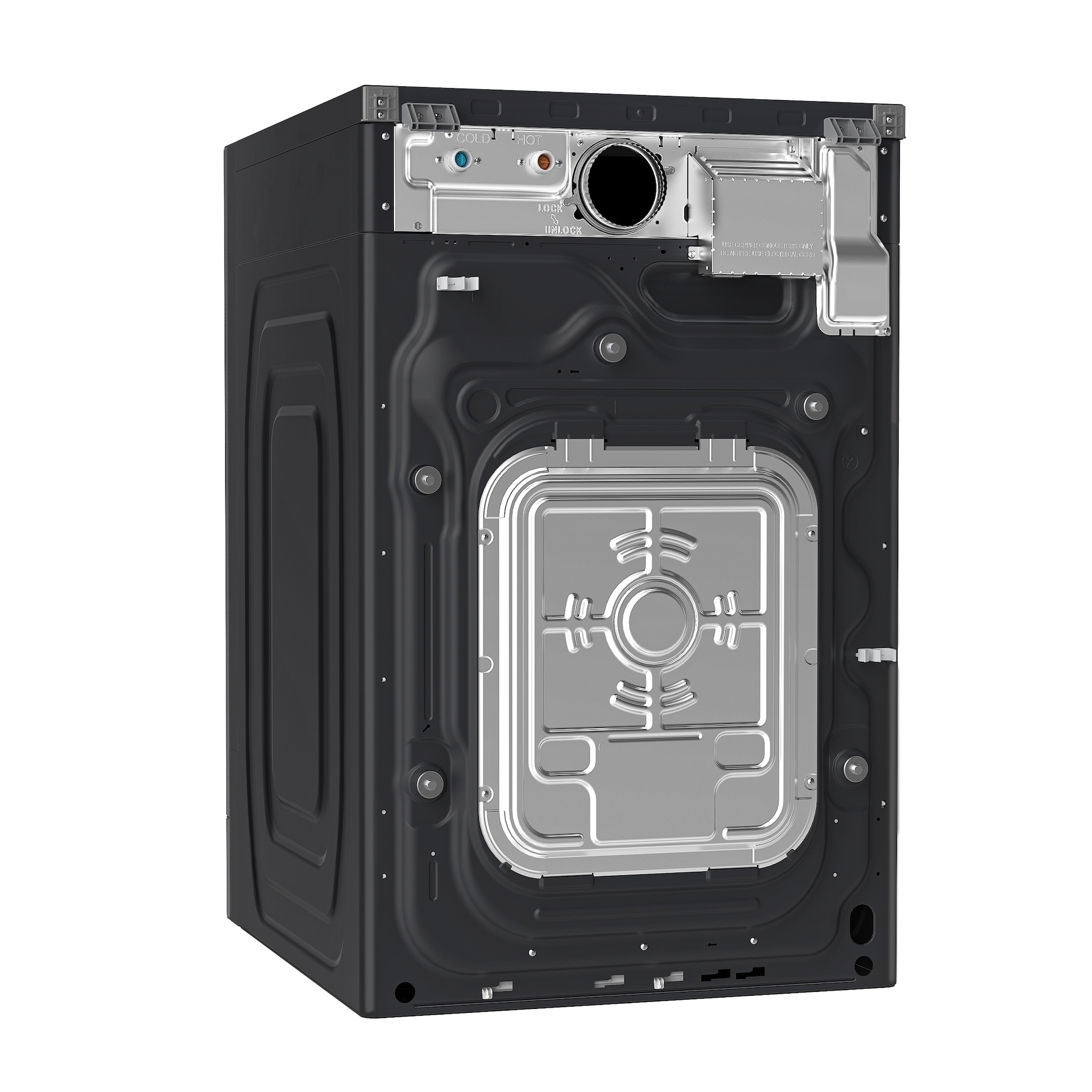 5.3 cu. ft. Bespoke AI Laundry Vented Combo™ All-in-One Ultra Capacity Washer and Electric Dryer with AI Home in Dark Steel