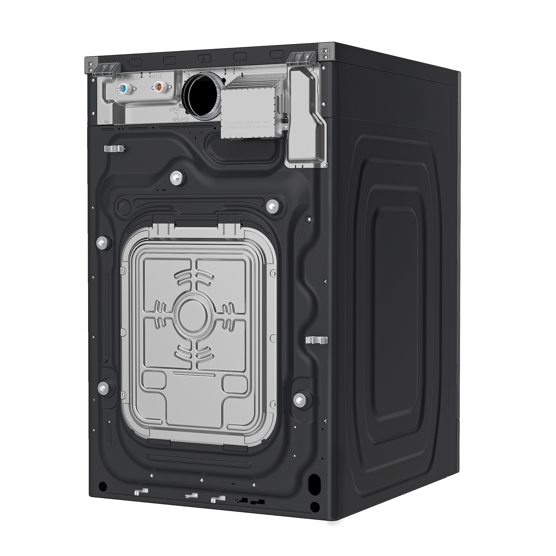 5.3 cu. ft. Bespoke AI Laundry Vented Combo™ All-in-One Ultra Capacity Washer and Electric Dryer with AI Home in Dark Steel