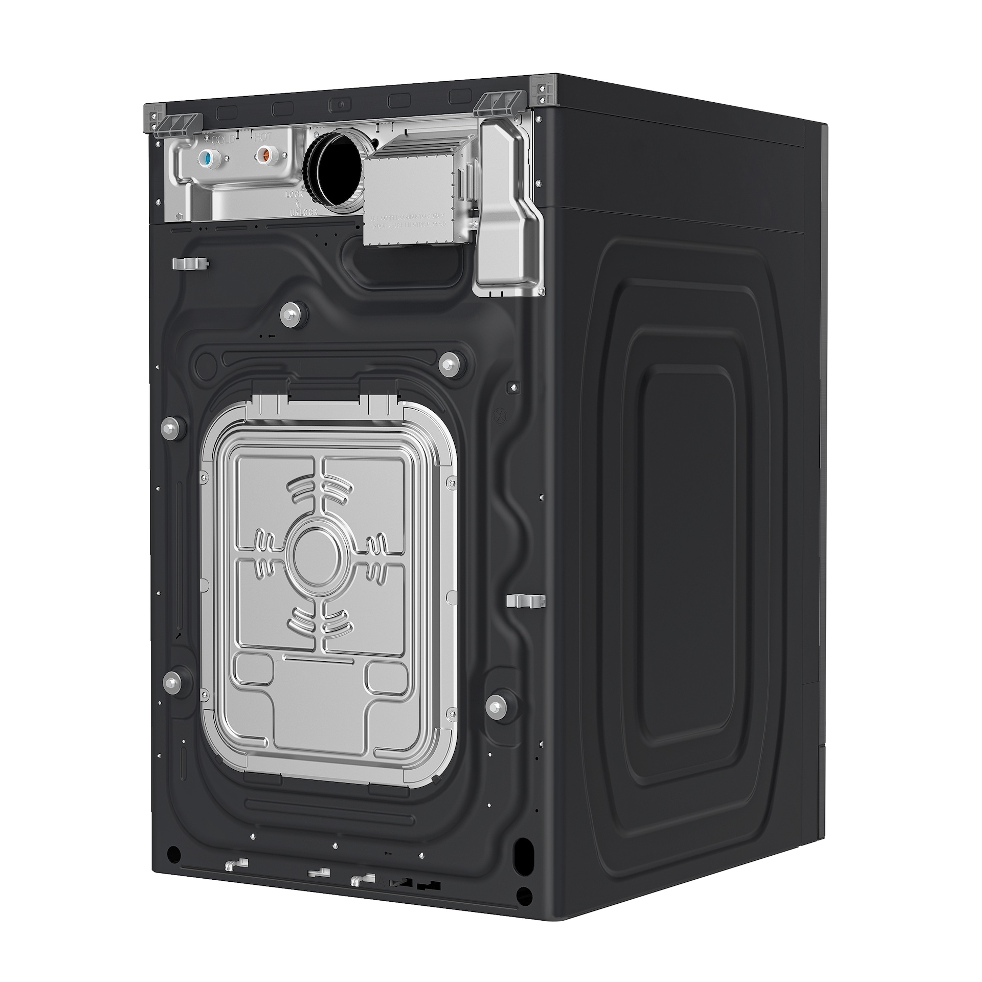 5.3 cu. ft. Bespoke AI Laundry Vented Combo™ All-in-One Ultra Capacity Washer and Electric Dryer with AI Home in Dark Steel