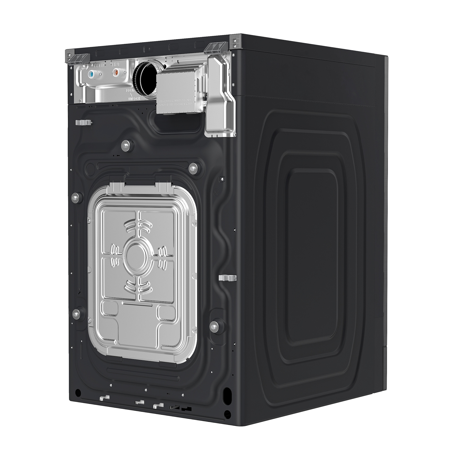 5.3 cu. ft. Bespoke AI Laundry Vented Combo™ All-in-One Ultra Capacity Washer and Electric Dryer with AI Home in Dark Steel