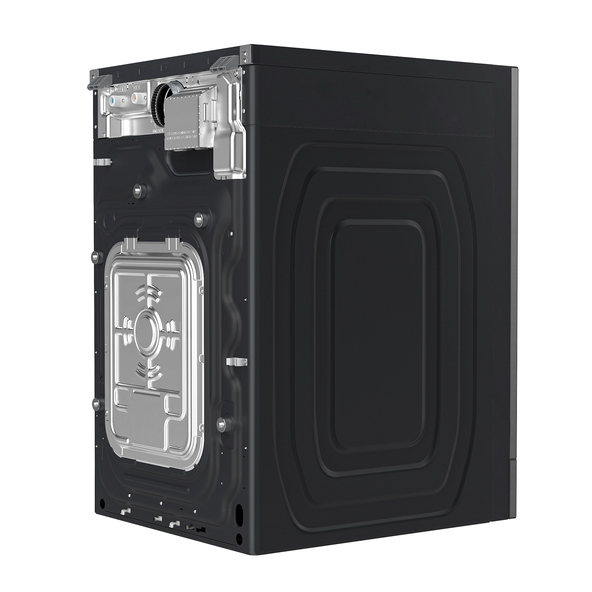 5.3 cu. ft. Bespoke AI Laundry Vented Combo™ All-in-One Ultra Capacity Washer and Electric Dryer with AI Home in Dark Steel