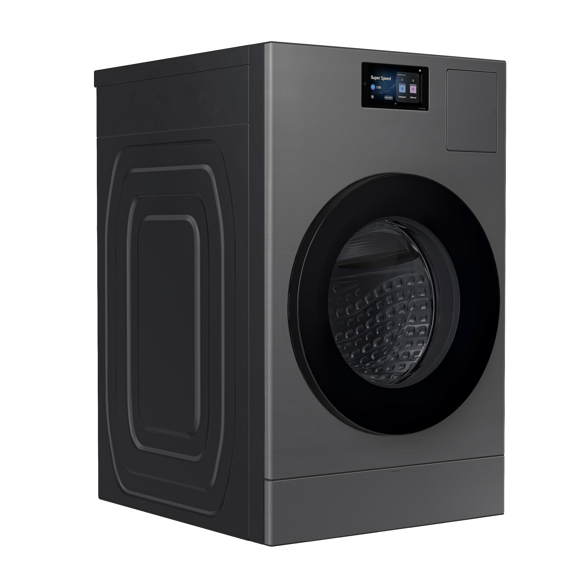 5.3 cu. ft. Bespoke AI Laundry Vented Combo™ All-in-One Ultra Capacity Washer and Electric Dryer with AI Home in Dark Steel
