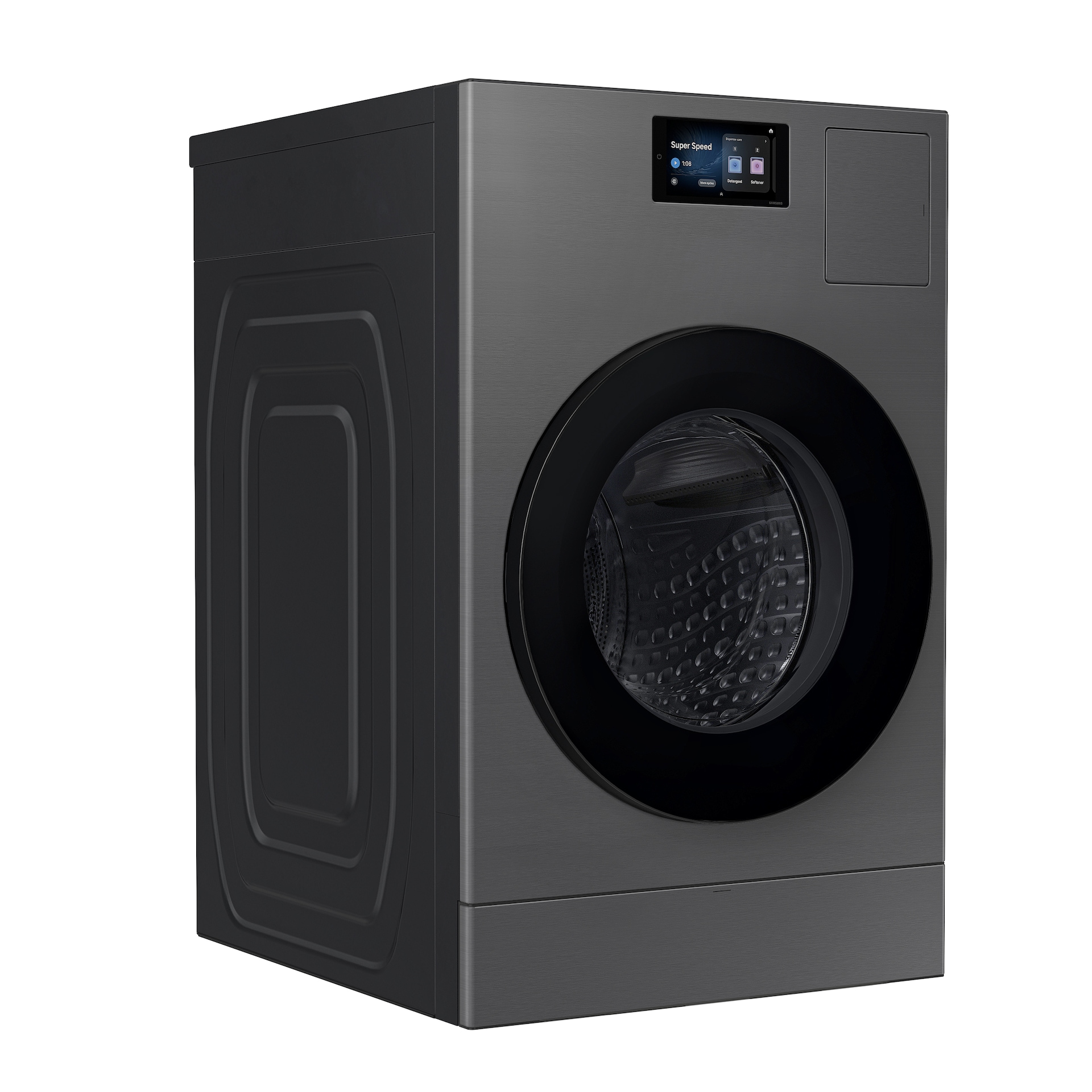 5.3 cu. ft. Bespoke AI Laundry Vented Combo™ All-in-One Ultra Capacity Washer and Electric Dryer with AI Home in Dark Steel