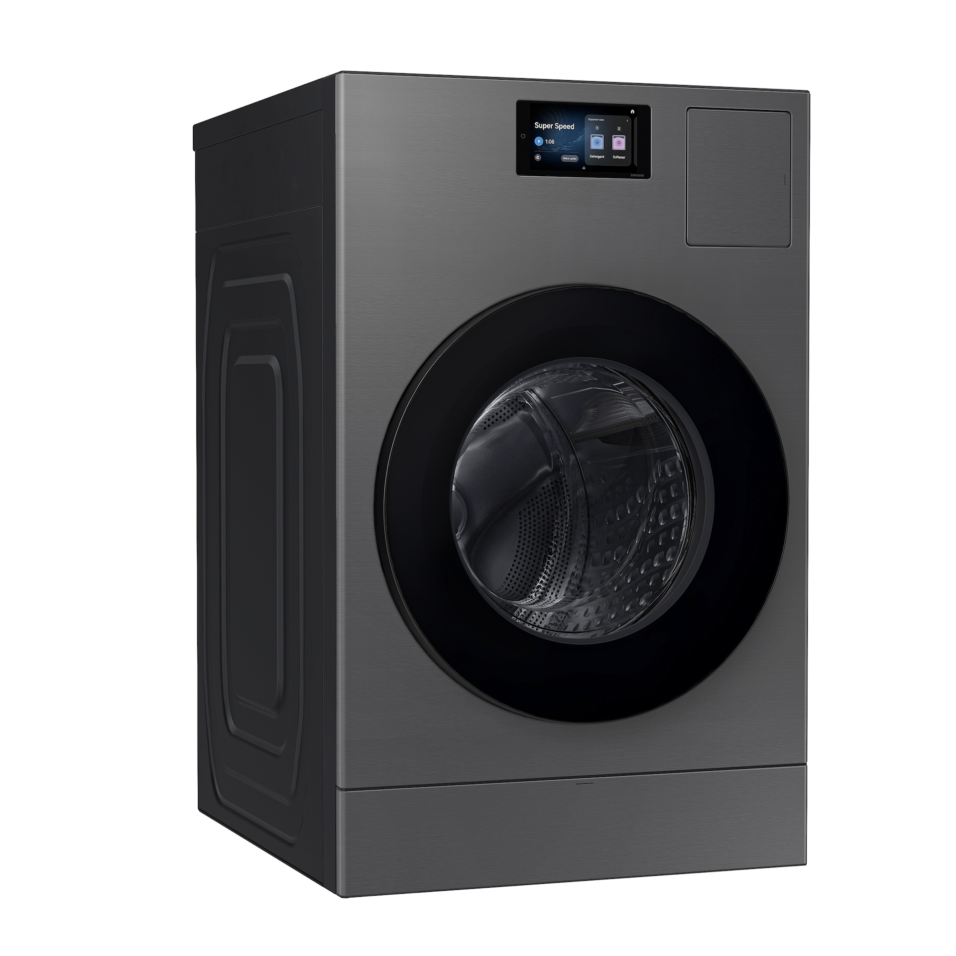 5.3 cu. ft. Bespoke AI Laundry Vented Combo™ All-in-One Ultra Capacity Washer and Electric Dryer with AI Home in Dark Steel