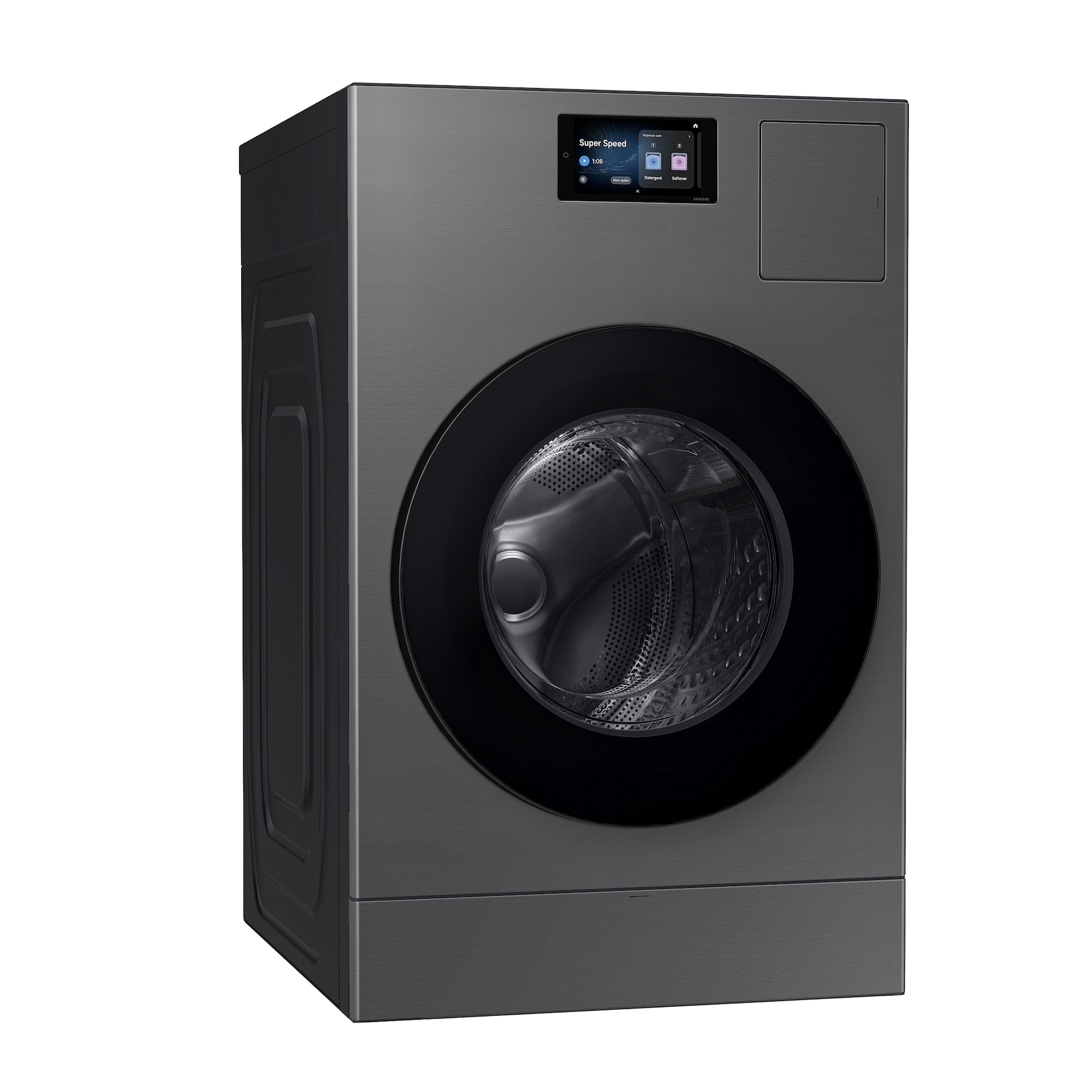 5.3 cu. ft. Bespoke AI Laundry Vented Combo™ All-in-One Ultra Capacity Washer and Electric Dryer with AI Home in Dark Steel
