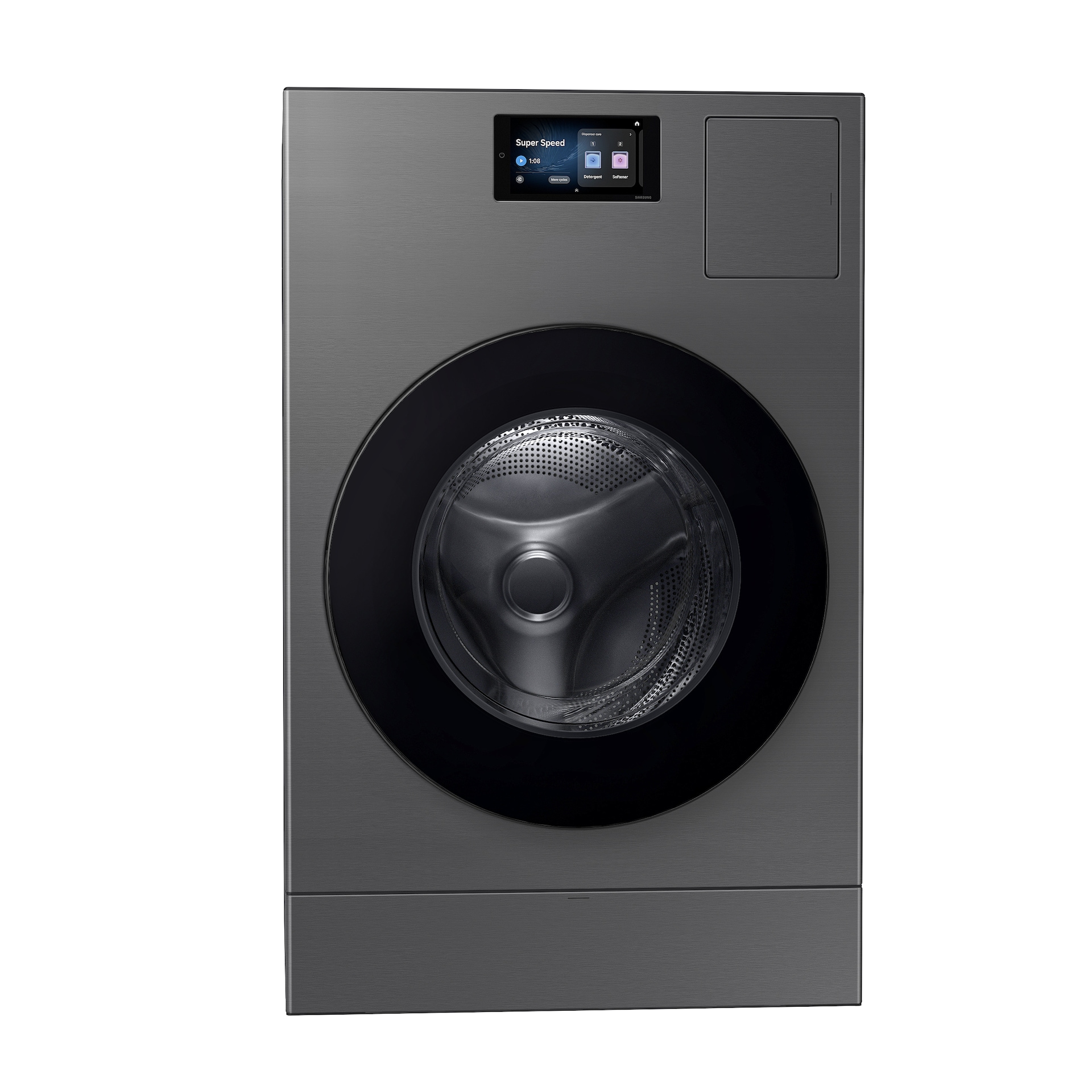 5.3 cu. ft. Bespoke AI Laundry Vented Combo™ All-in-One Ultra Capacity Washer and Electric Dryer with AI Home in Dark Steel