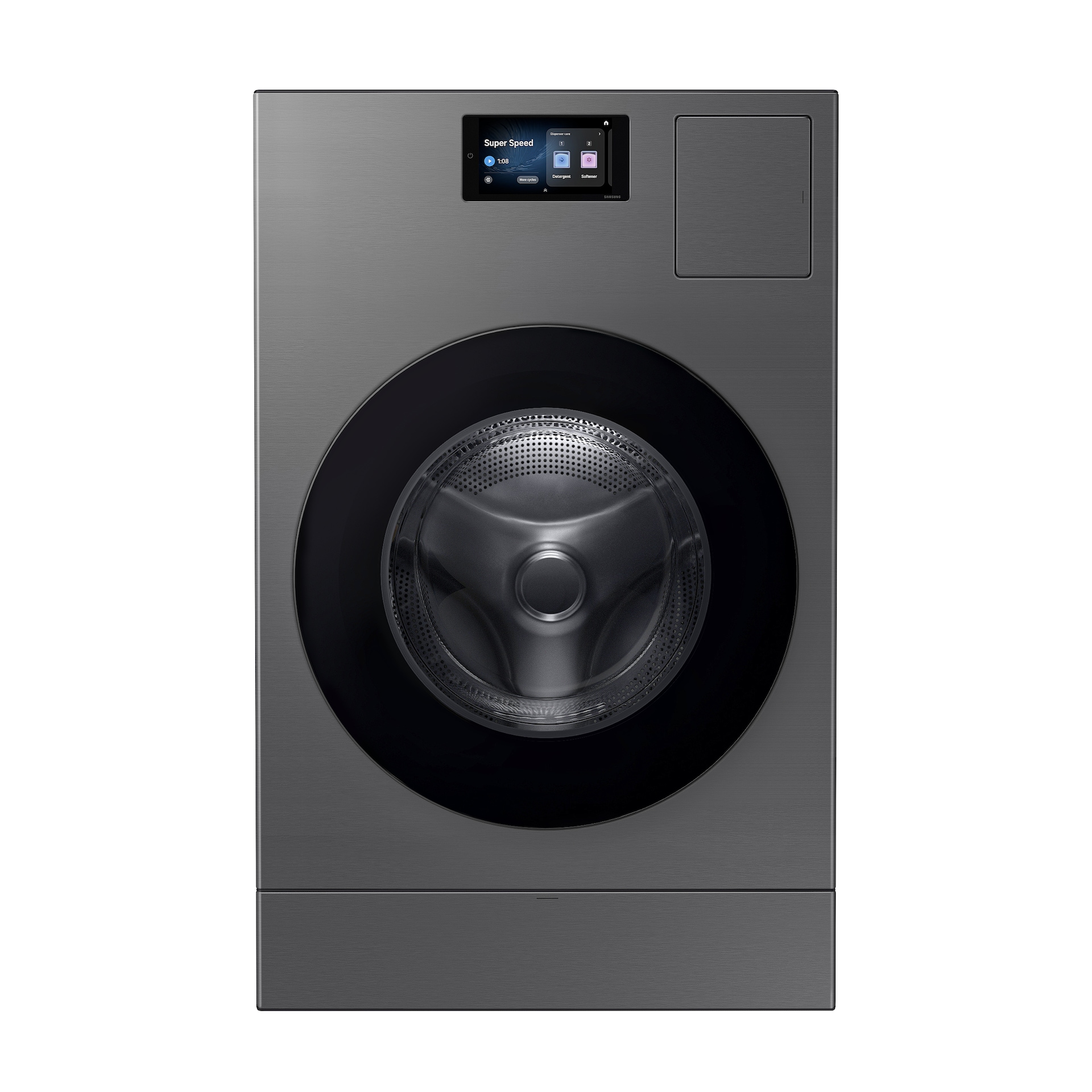 5.3 cu. ft. Bespoke AI Laundry Vented Combo™ All-in-One Ultra Capacity Washer and Electric Dryer with AI Home in Dark Steel