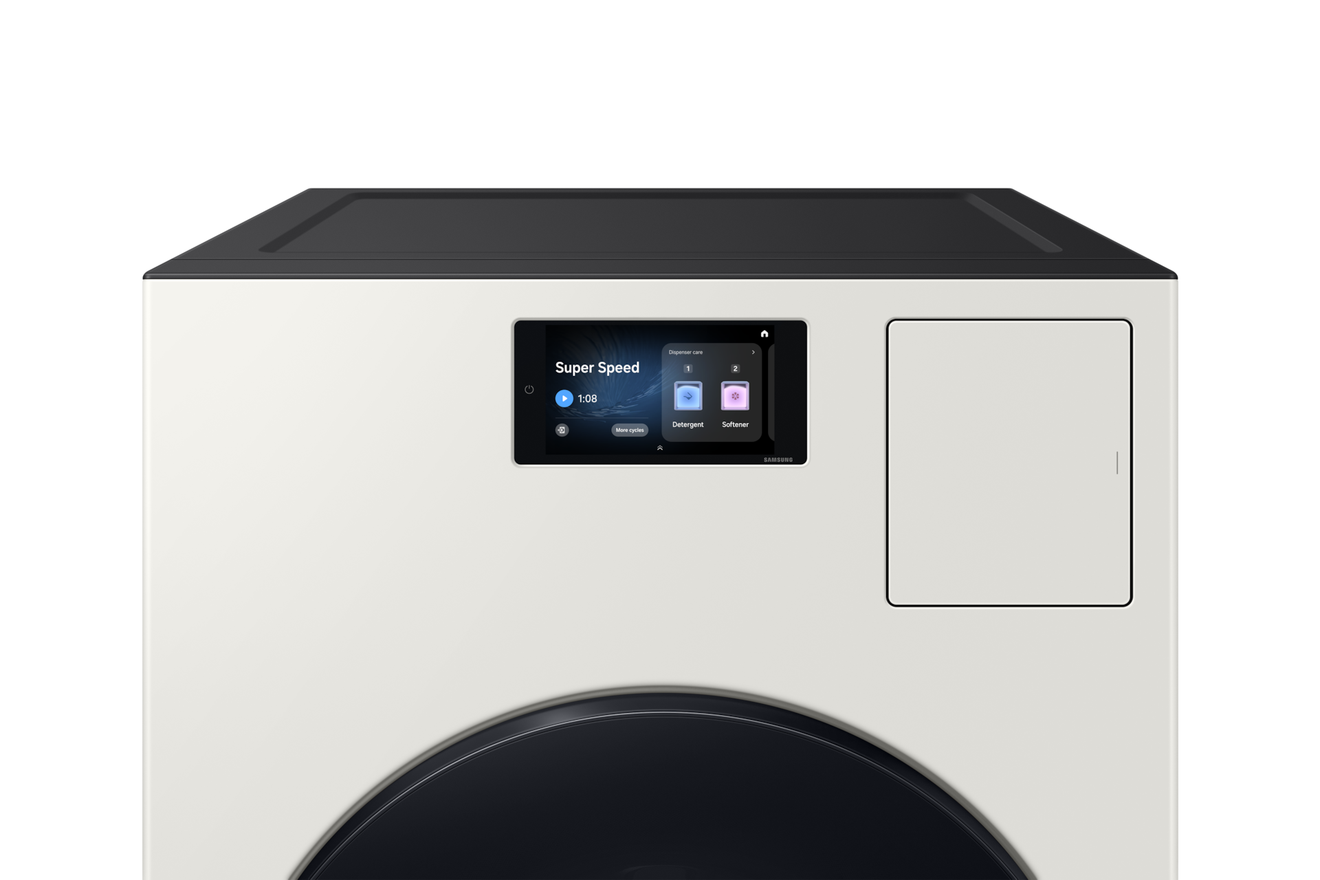 5.3 cu. ft. Bespoke AI Laundry Vented Combo™ All-in-One Ultra Capacity Washer and Electric Dryer with AI Home in Ivory