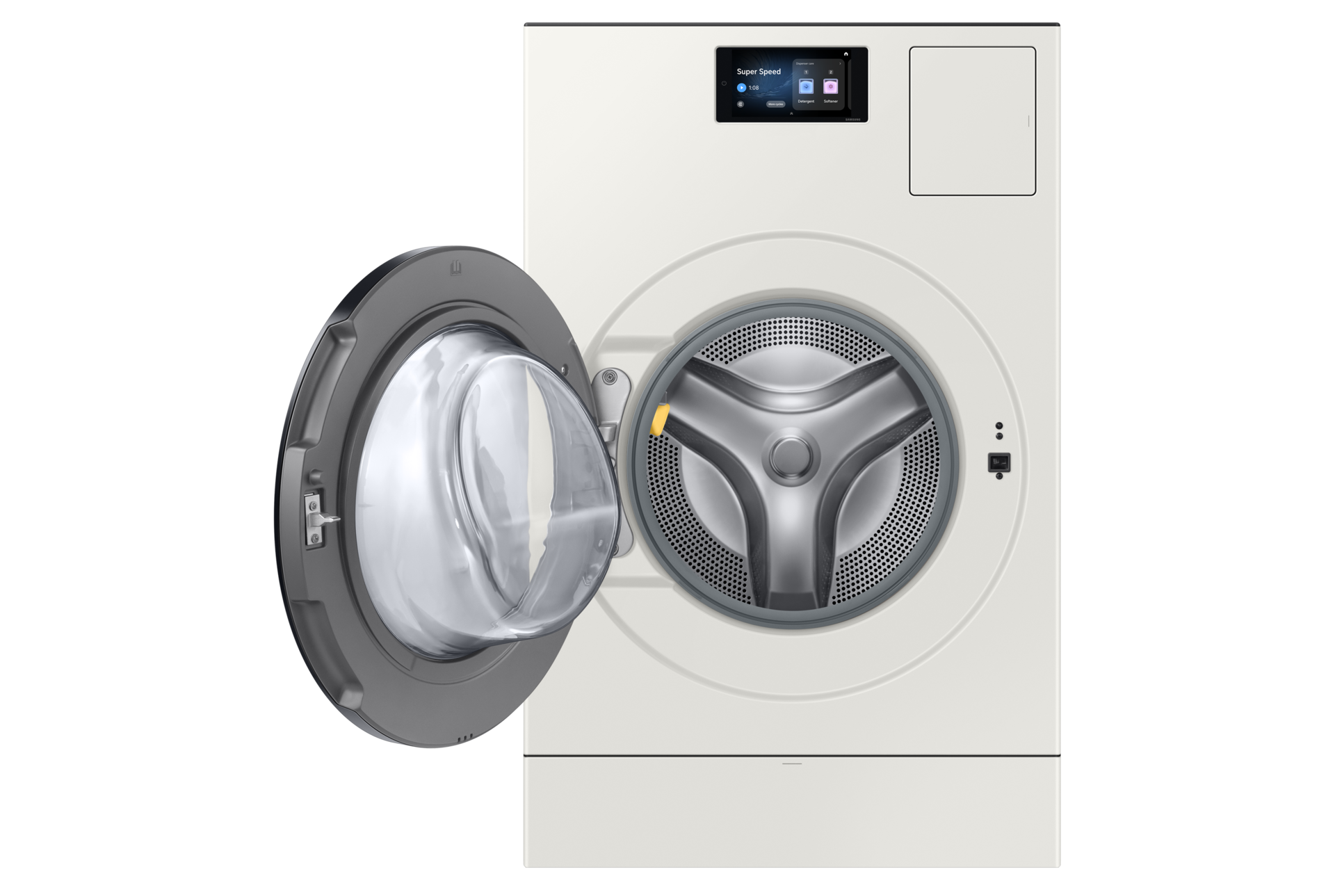 5.3 cu. ft. Bespoke AI Laundry Vented Combo™ All-in-One Ultra Capacity Washer and Electric Dryer with AI Home in Ivory