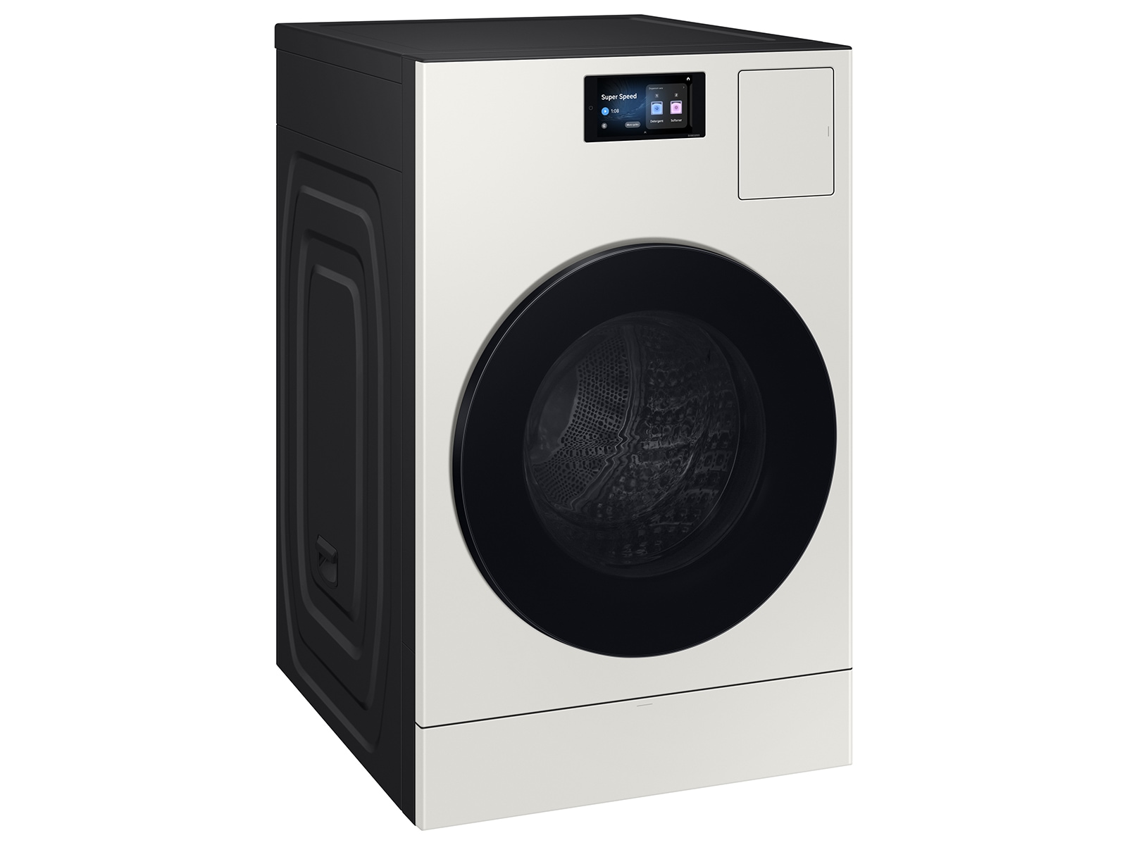 Bespoke AI All-in-One Vented Combo AI Home 7" LCD Display AI OptiWash™ &amp; Dry 5.3 cu.ft. Ivory