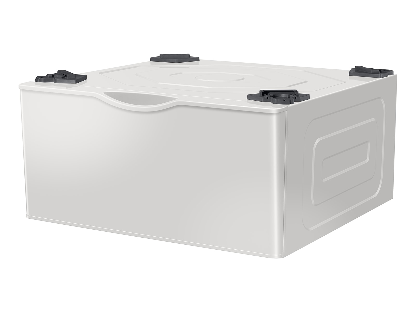 27" Pedestal R-Perspective Ivory White 