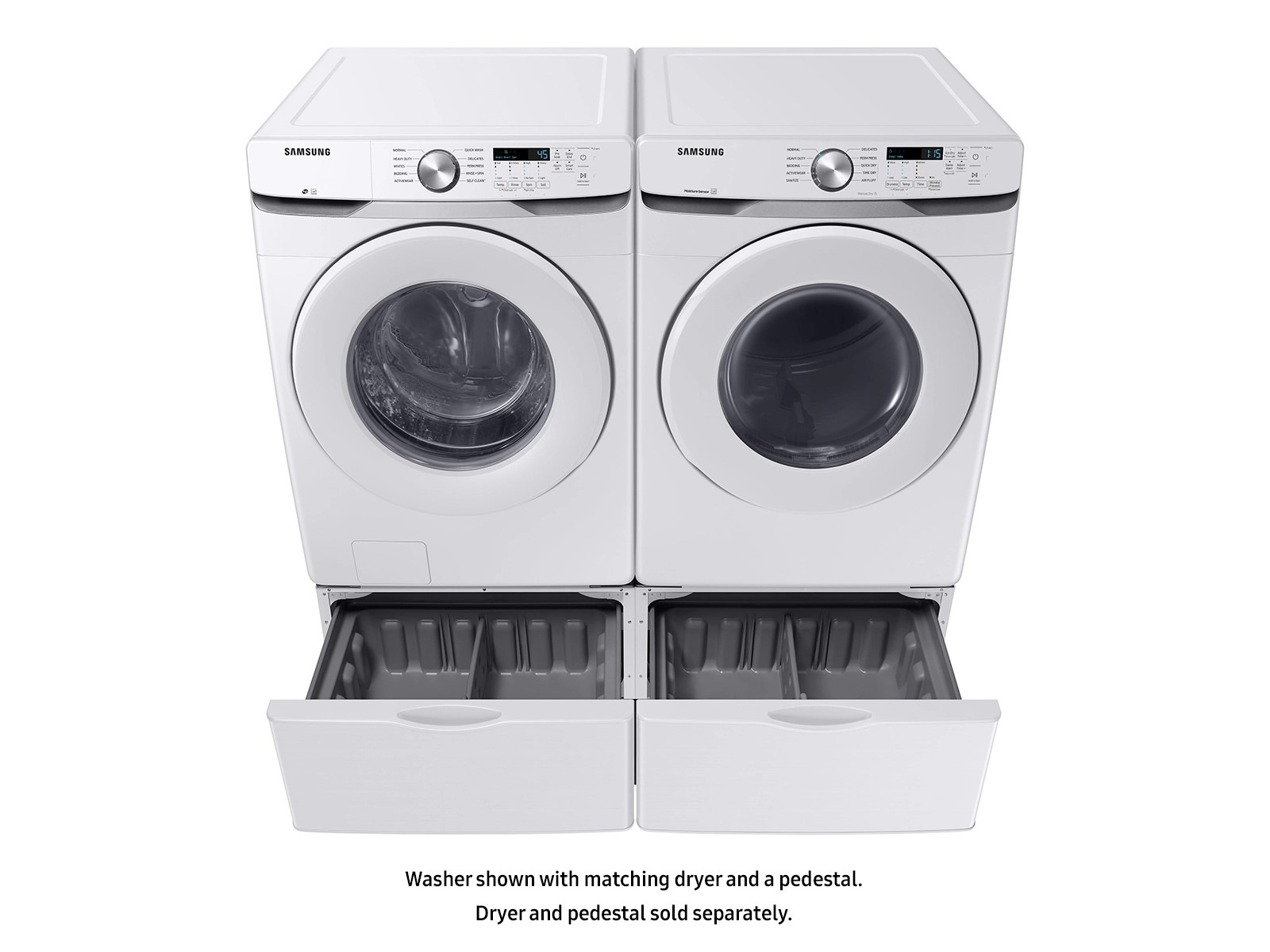4.5 cu. ft. Front Load Washer with Vibration Reduction Technology+ in White White