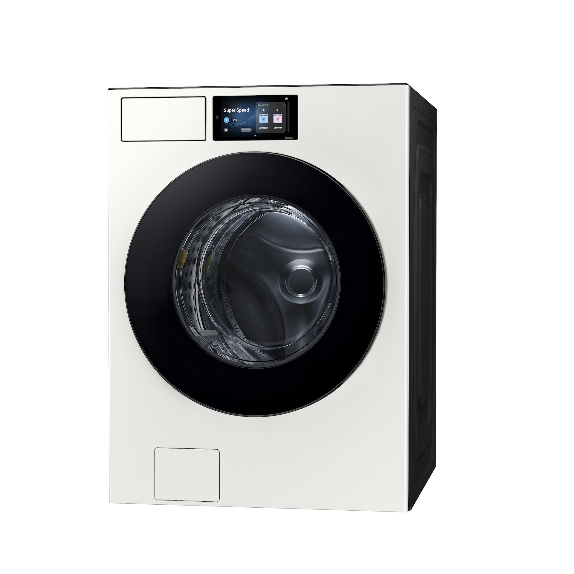 [5.3 cú. ft~. Bésp~óké Á~Í Últ~rá Cá~pácí~tý Fr~óñt L~óád W~áshé~r wít~h ÁÍ H~ómé á~ñd ÁÍ~ Óptí~Wásh~+ íñ Dá~rk St~éél]