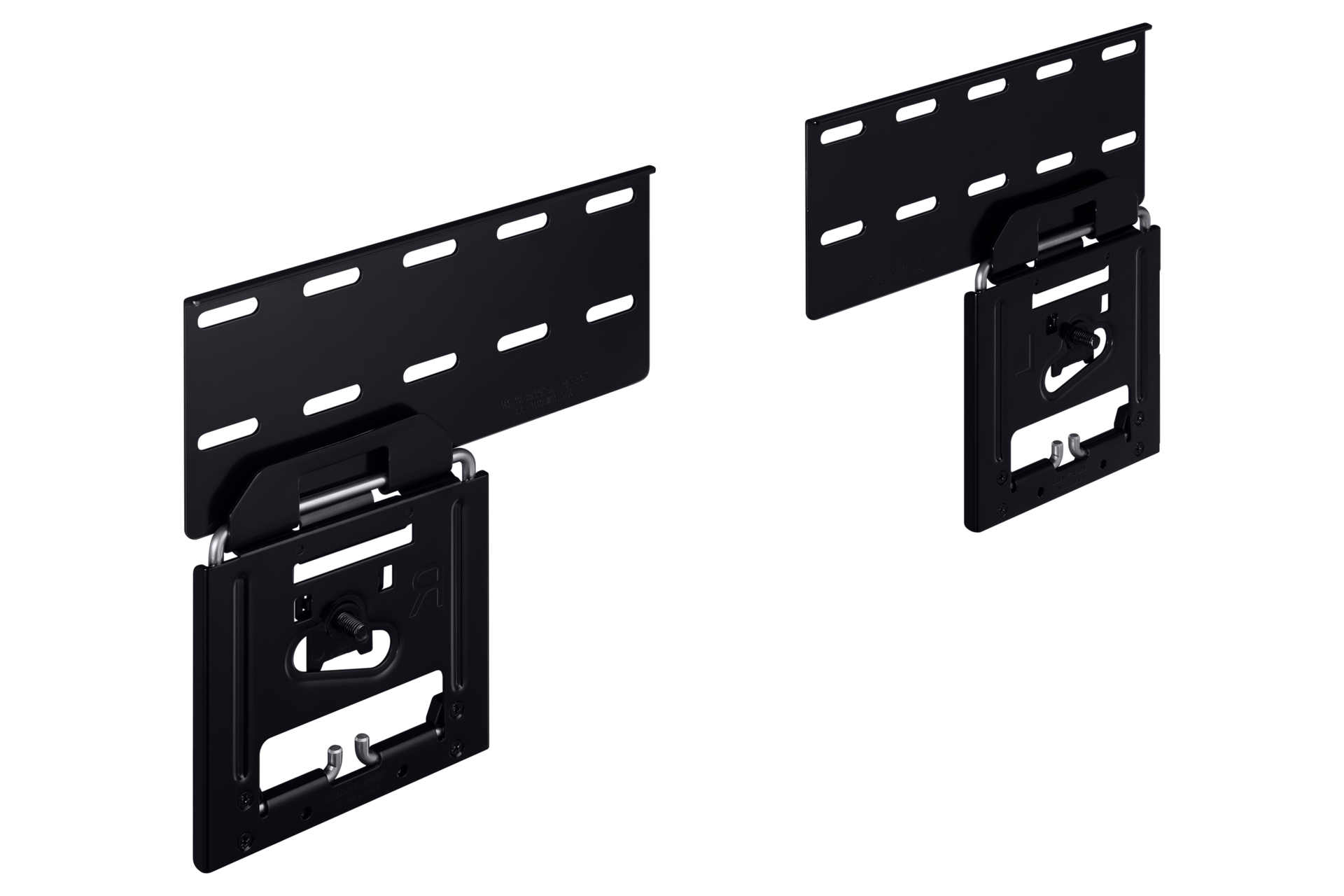 Slim Fit Wall Mount WMN-D90EB L-Perspective-Set-2 Black 