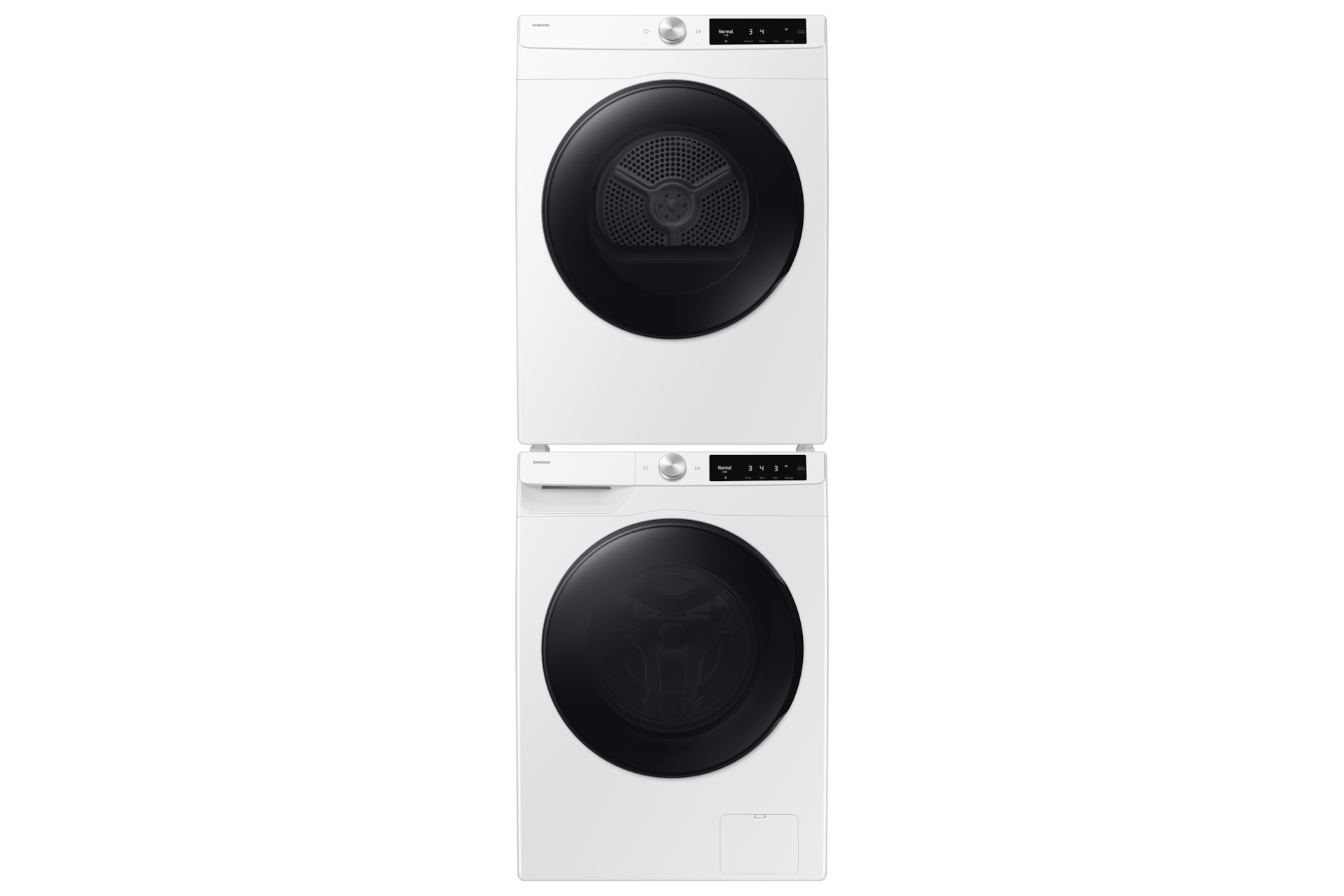 Laundry with AI Control and AI Energy Mode Front-Set2 White 