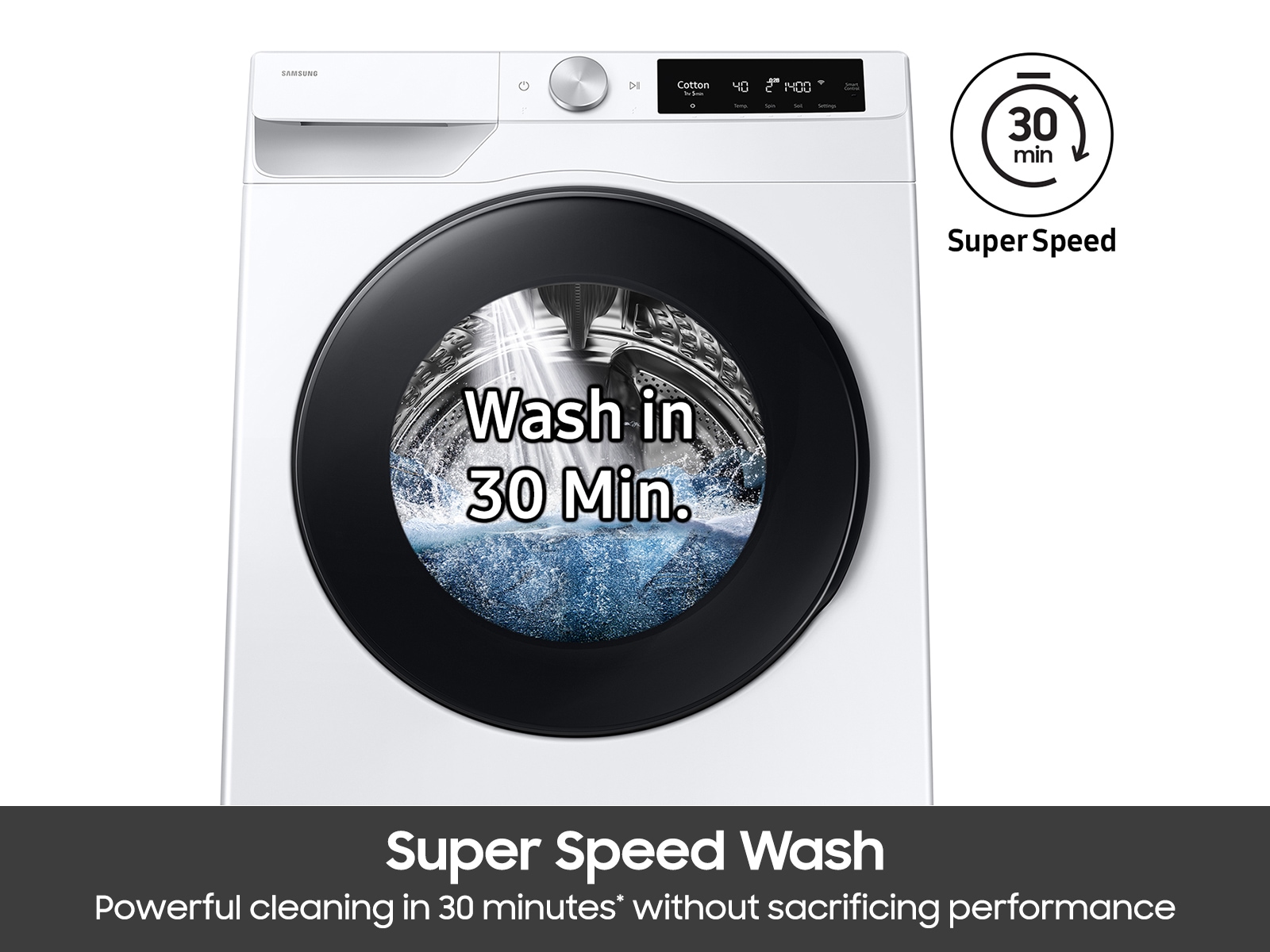 Laundry with AI Control and AI Energy Mode White