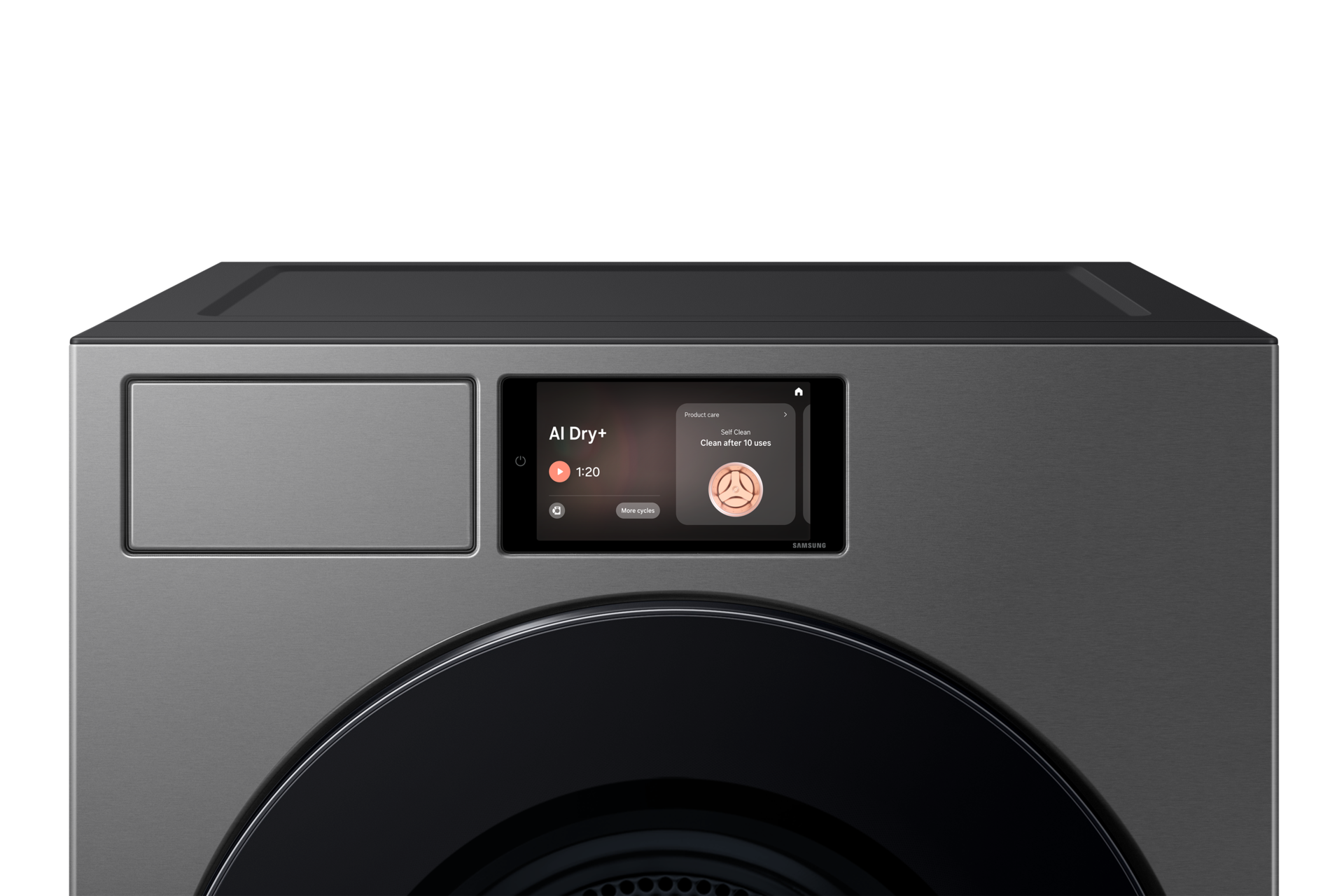 Bespoke AI Laundry Dryer Hybrid Heat Pump 20kg Detail2 Gray 