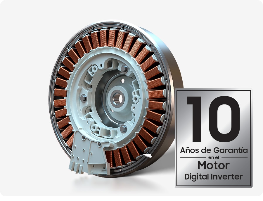 Motor Digital Inverter con garantía extendida