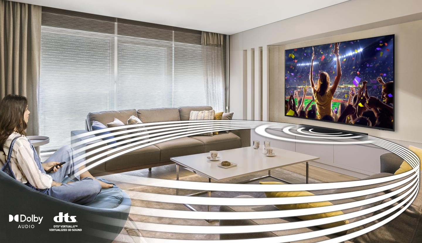 Dolby Audio y DTS Virtual:X: sonido que te rodea