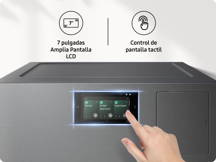 Pantalla AI Home táctil de 7 pulgadas