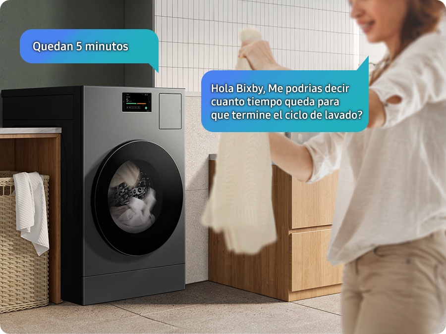 Control por voz con Bixby