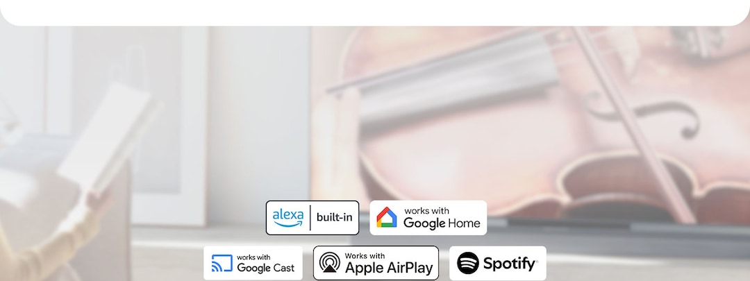 Compatible con Alexa, Google, AirPlay y Spotify