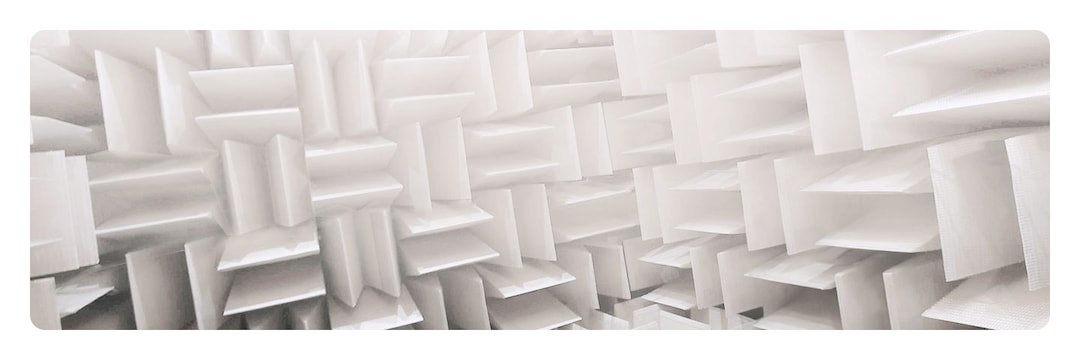 Cámara anecoica del Samsung Audio Lab