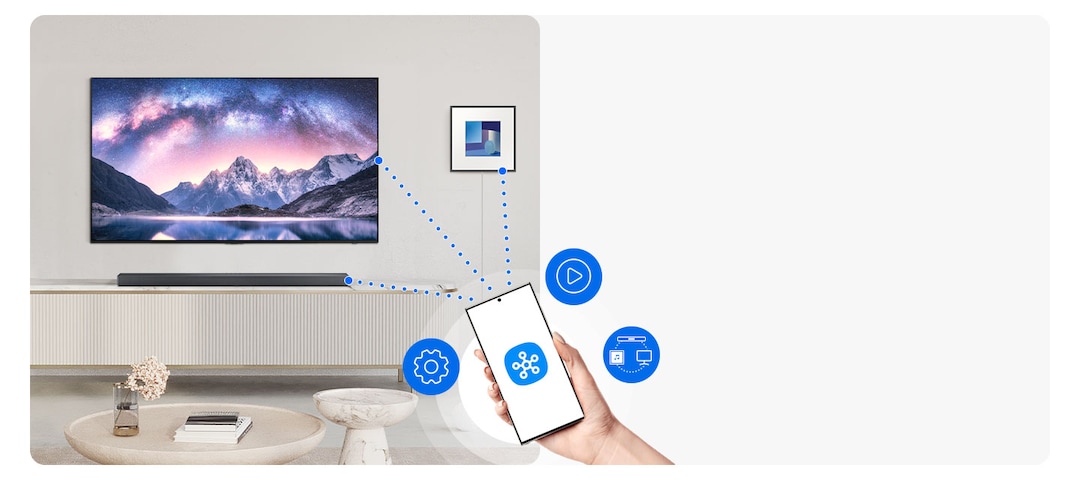 Control de la barra de sonido desde la app SmartThings