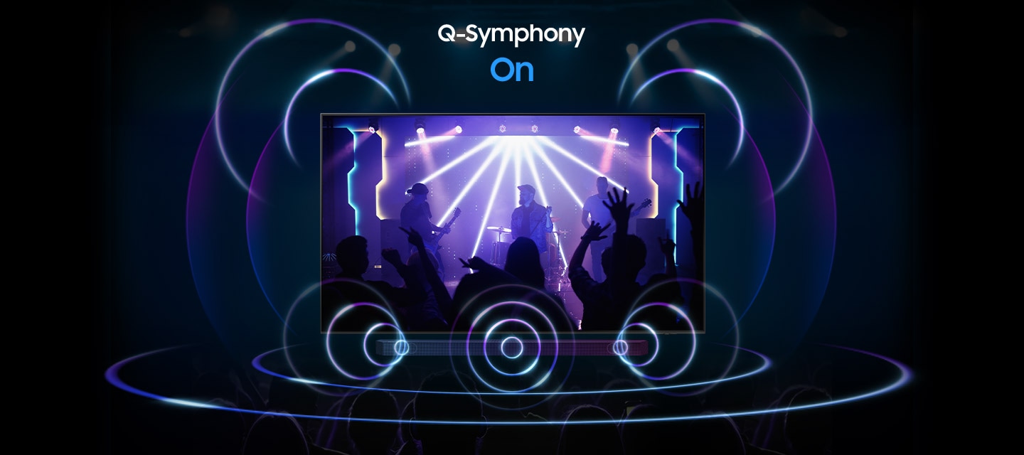 Q-Symphony: TV y barra suenan juntas