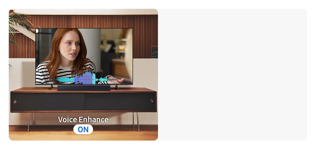 Voice Enhance realza los diálogos