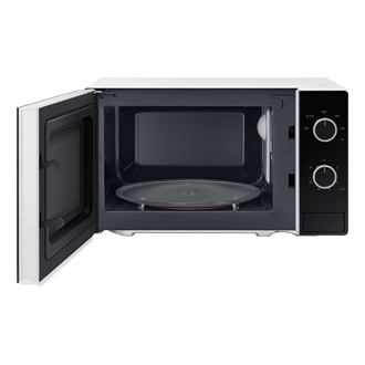 MWO Full Glass Door 20L Front-Open White 