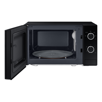 MWO Full Glass Door 20L Front-Open Black 
