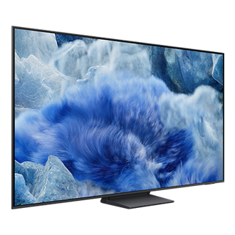 QLED Q8F 4K Samsung Vision AI Smart TV 2025 L-Perspective1 Titanium Gray 
