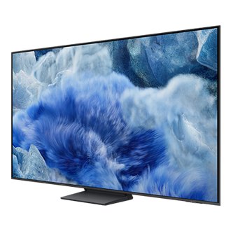QLED Q8F 4K Samsung Vision AI Smart TV 2025 R-Perspective1 Titanium Gray 