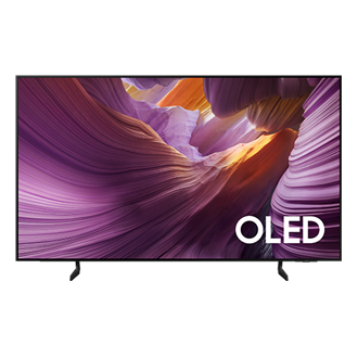 OLED S85F 4K Samsung Vision AI Smart TV (2025) Front Black 