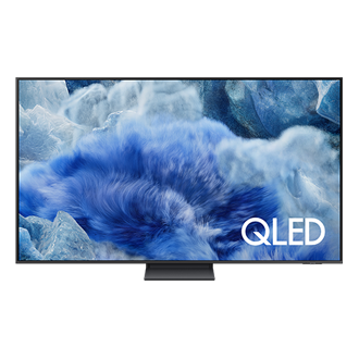 QLED Q8F 4K Samsung Vision AI Smart TV 2025 Front Titanium Gray 