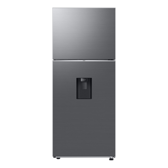 RT6300D Top Mount Freezer Refrigerator with AI Energy Mode Front Silver 