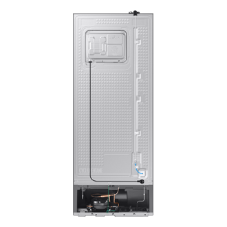 RT6300D Top Mount Freezer Refrigerator with AI Energy Mode Back Black 