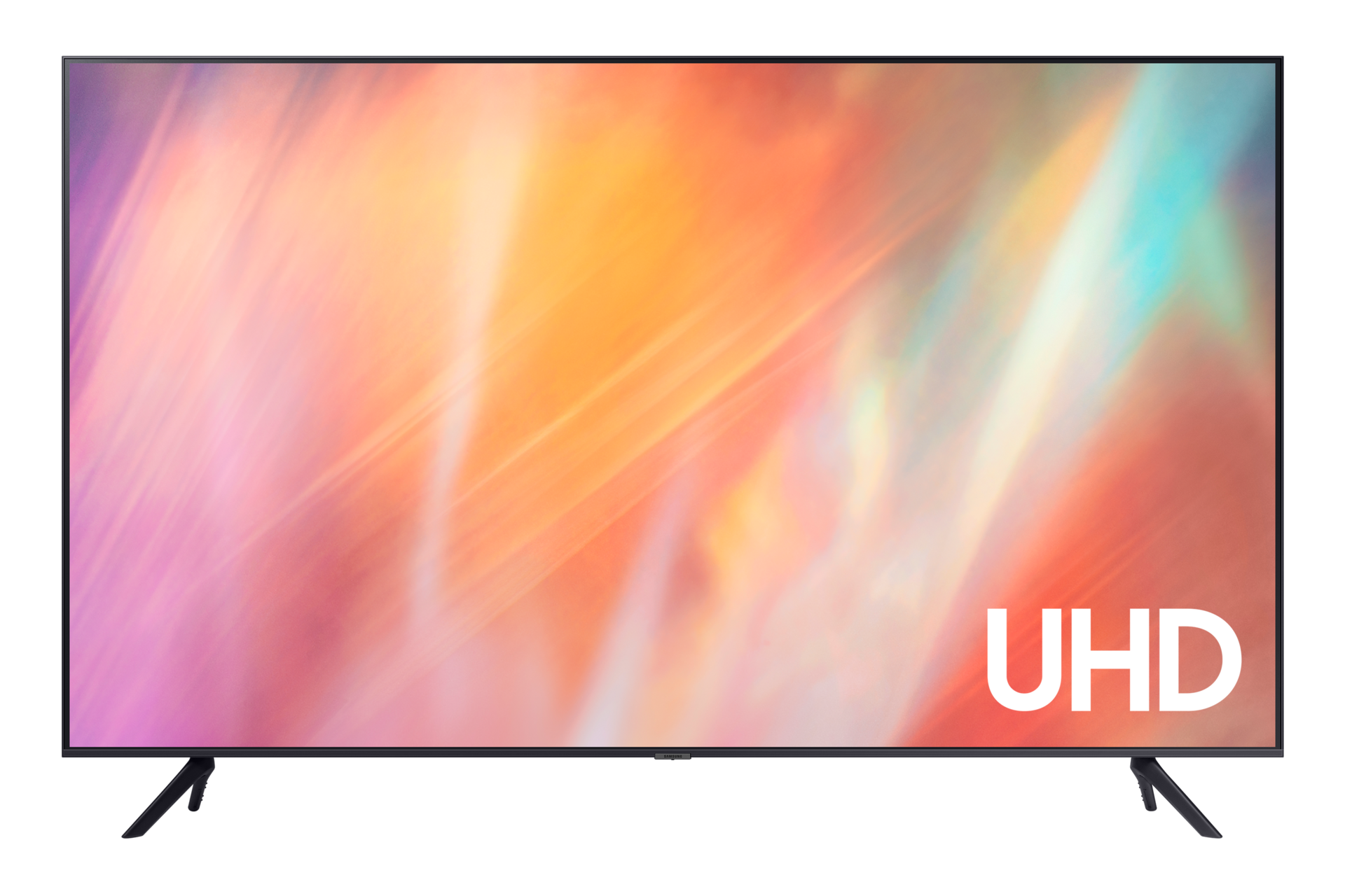 43" AU7000 UHD 4K Smart TV (2021) Gris - Diseño frontal