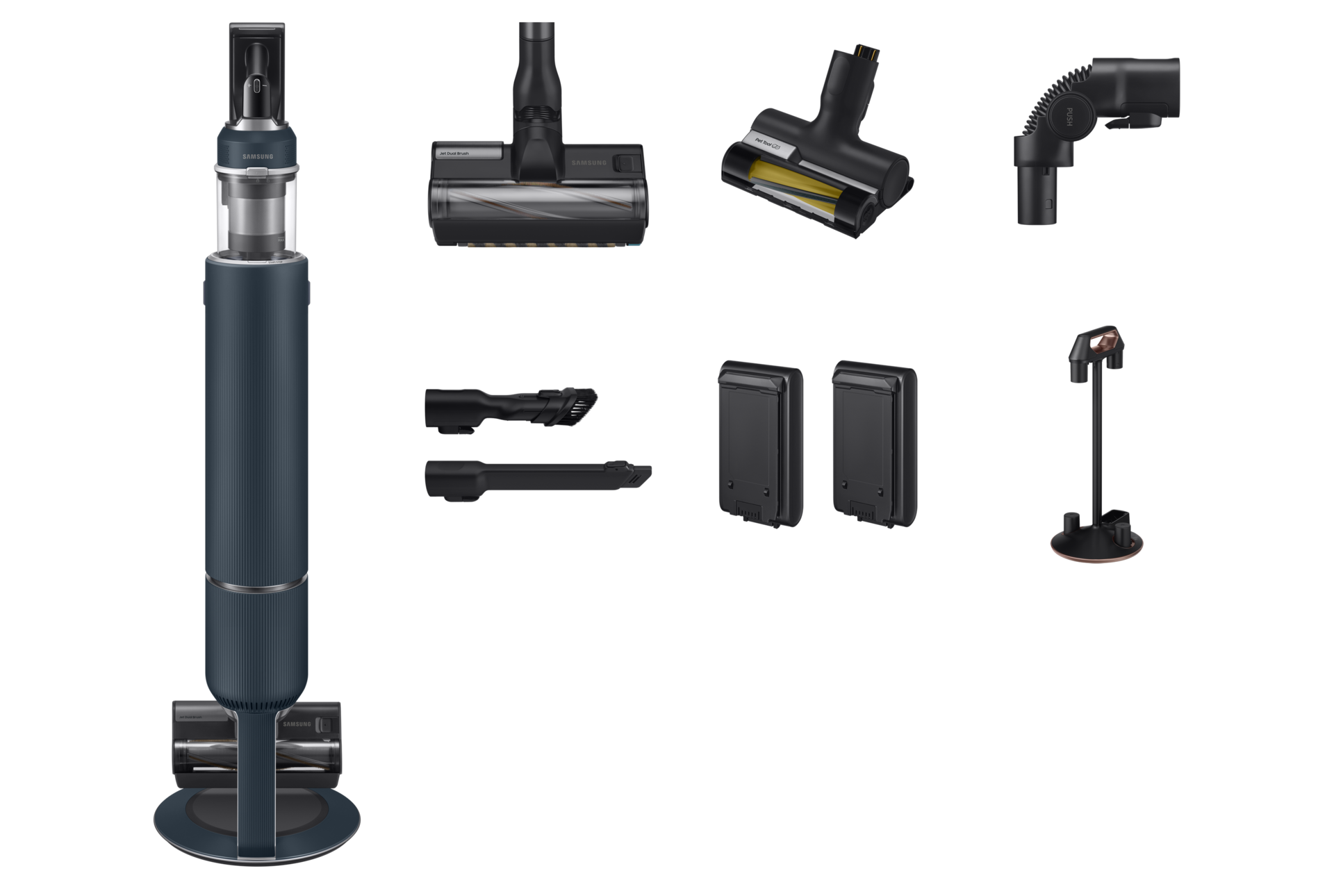 VS9500AL Stick VC with All-in-one Clean Station Group Blue 