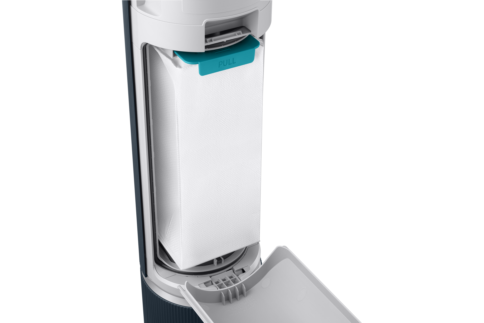 VS9500AL Stick VC with All-in-one Clean Station Jet-Station-Open Blue 