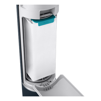 VS9500AL Stick VC with All-in-one Clean Station Jet-Station-Open Blue 
