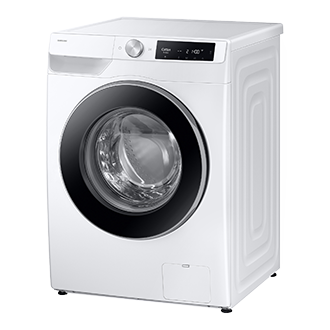 11kg WW6000D Front load Washer with SmartThings AI Energy Mode and A-10% Extra Energy Efficiency R-Perspective White 