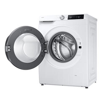 11kg WW6000D Front load Washer with SmartThings AI Energy Mode and A-10% Extra Energy Efficiency R-Perspective White 