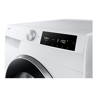 11kg WW6000D Front load Washer with SmartThings AI Energy Mode and A-10% Extra Energy Efficiency Panel-Control1 White 
