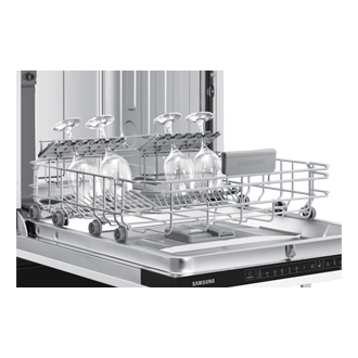 low-rack-glass-holder White