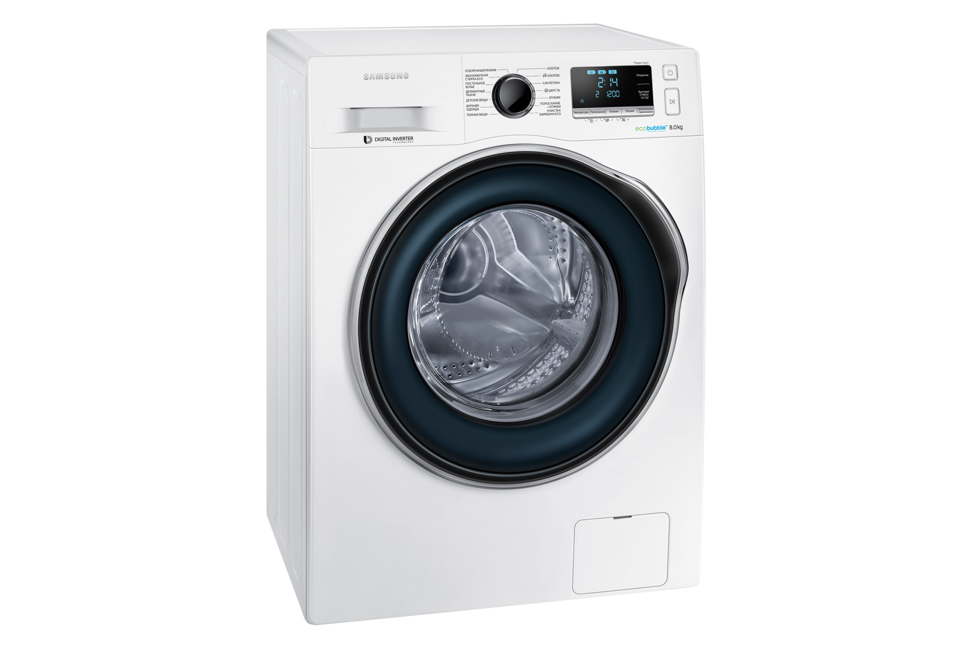 Стиральная машина ww6000j с ecobubble 9 кг