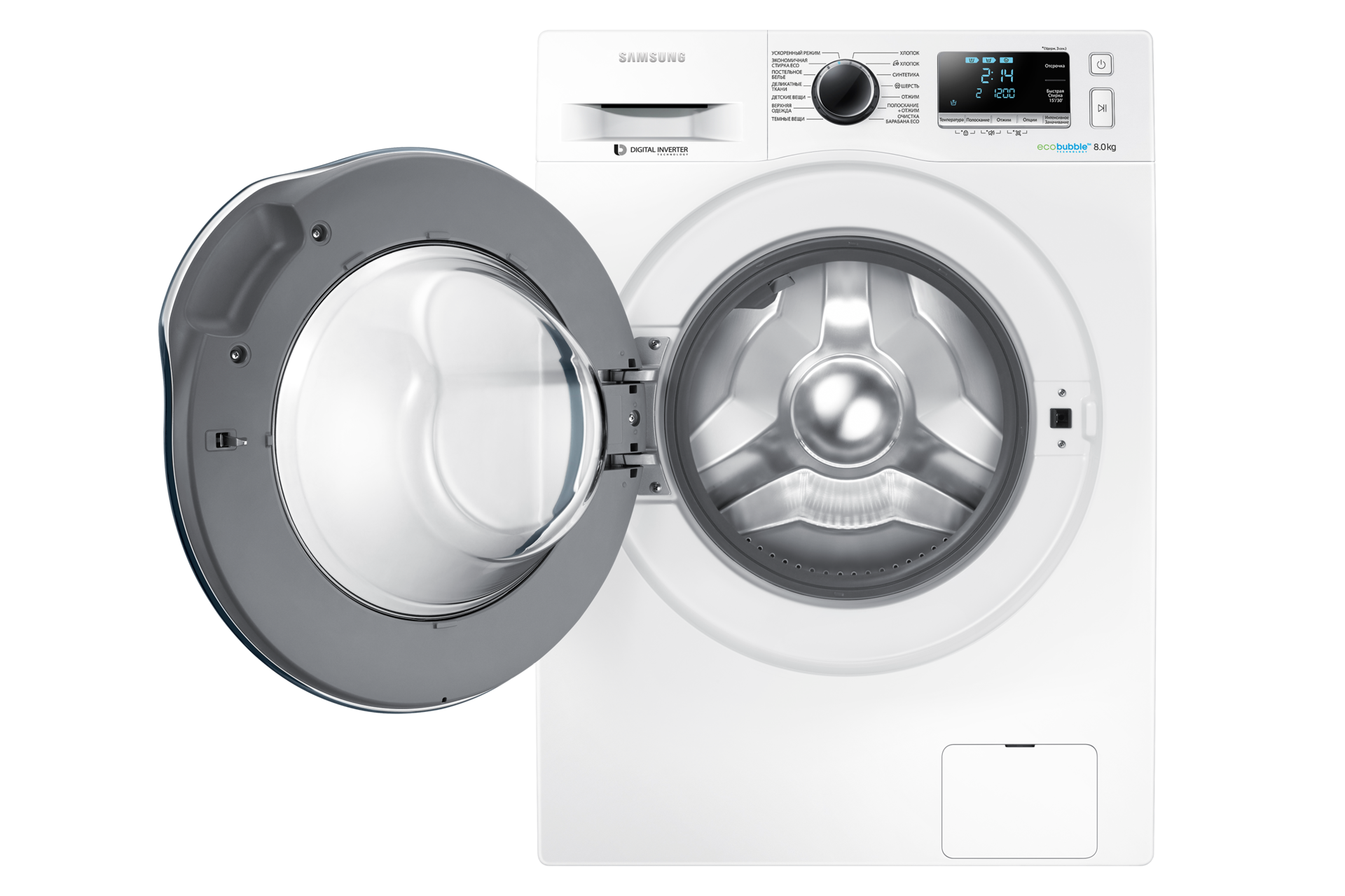 Стиральная машина ww6000j с ecobubble 9 кг